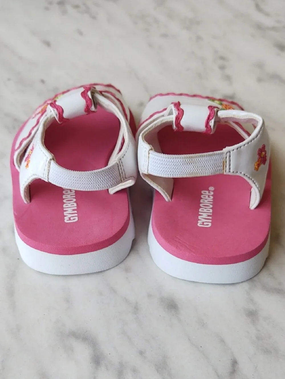 Gymboree Toddler Girls Summer Sandals Pineapple Strawberry Flower Platform Sz 1